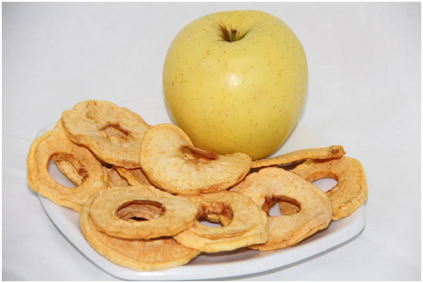 تصویر 2 از سیب خشک زرد ارگانیک با بسته بندی بهداشتی و فله